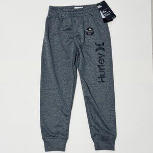 Hurley Boys Nike Dri-FIT Jogger Pants Dark Grey Heather NWT Sweatpants